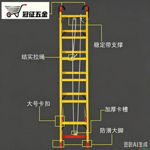 绝缘升降梯子