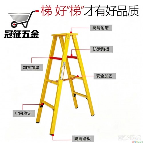 绝缘人字梯子
