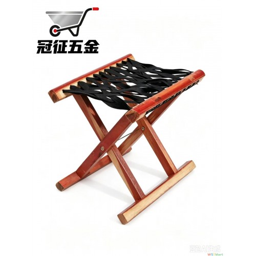 红木黑绳马扎