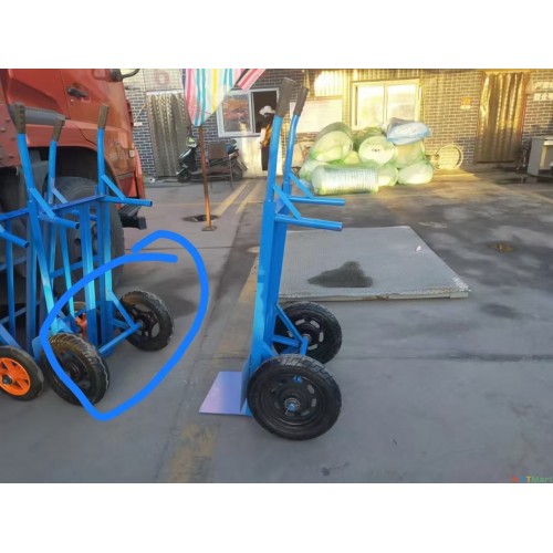 兰角铁老虎车细轴实心轮老虎车