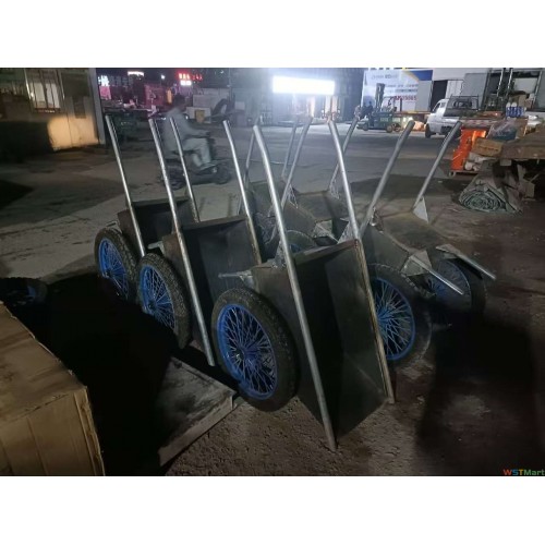 钢筋充气轮黑板大厚灰斗车