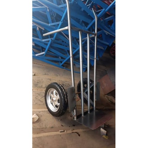 细轴实心轴充气轮老虎车